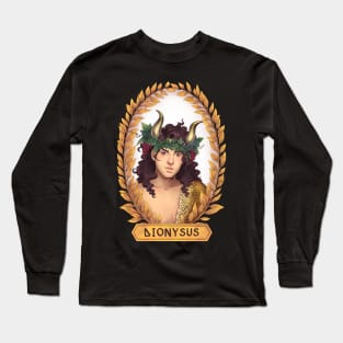 Dionysus Greek God Classic Version Greek Mythology Long Sleeve T-Shirt